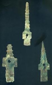 三星堆遺址出土青銅戈