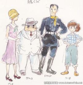 宮崎駿動畫手稿 宮崎駿動畫手稿