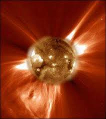 太陽黑子爆發紫外線