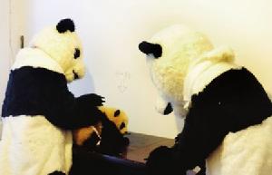 《飼養員喬裝大熊貓》 《飼養員喬裝大熊貓》