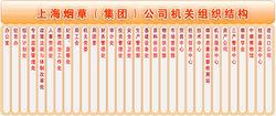 上海菸草(集團)公司機關組織結構