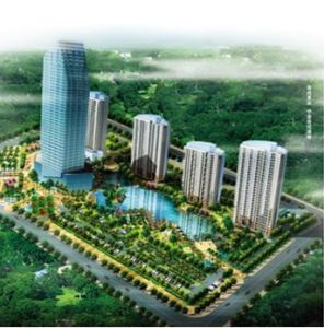 寧波南苑國際綜合項目是南苑開發的第一個酒店+住宅的複合型房產項目，位於寧波鄞州區，集白金五星級酒店、酒店式公寓、高檔住宅和商業街為一體，擁有近40畝的大型立體水景園林。