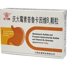 複方慶大黴素普魯卡因顆粒