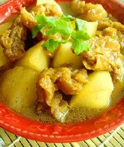 蘿蔔燜牛筋 蘿蔔燜牛筋