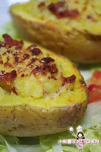 芝味煙肉焗薯仔 芝味煙肉焗薯仔