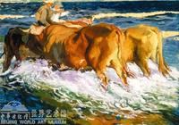 《牛群·午後斜陽》 《牛群·午後斜陽》