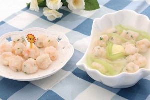 黃瓜蝦丸湯 黃瓜蝦丸湯