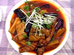 紅燒茄子帶魚