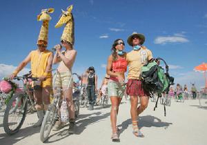 美國瘋狂“火人節”