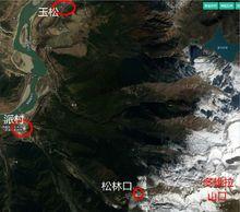 兩條路的起點不同