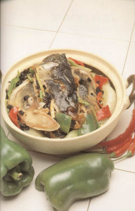 豉椒魚雲煲 豉椒魚雲煲