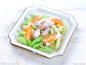 西芹魷魚 西芹魷魚