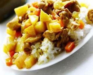雜蔬咖喱雞飯 雜蔬咖喱雞飯