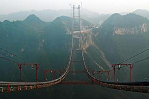 世界第一懸索橋