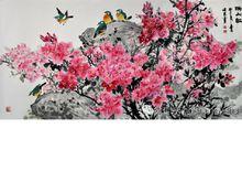 海派花鳥畫家 孫健忠作品6