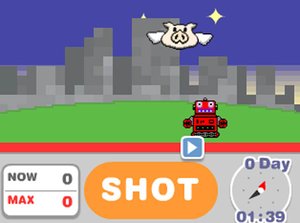 機器人彈射飛豬 機器人彈射飛豬