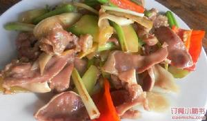 姜蔥炒豬脷