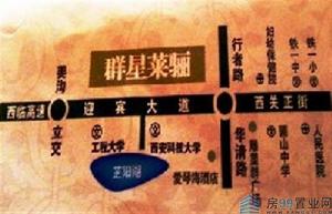 群星萊驪交通圖