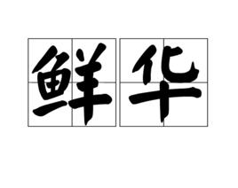 鮮華[鮮艷華麗]