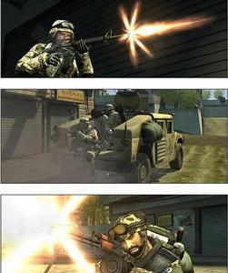 逼真軍事射擊《戰地2》