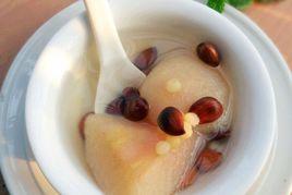 川貝杏仁蒸雪梨 川貝杏仁蒸雪梨