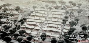 洞天深處-手繪圖