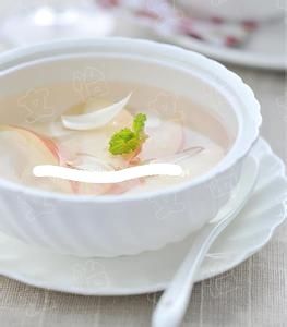 百合蜜桃甜羹 百合蜜桃甜羹