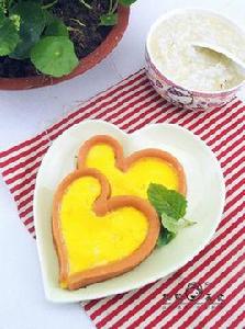 心形香腸煎蛋 心形香腸煎蛋