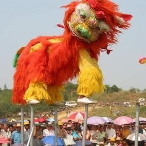 田陽壯族獅舞表演