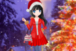 調皮的聖誕女孩 調皮的聖誕女孩