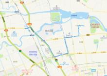 小沙河村公交場站——紫蘭香谷小區線路走向