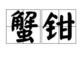 蟹鉗 蟹鉗