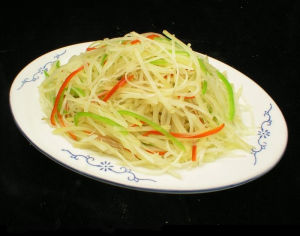 青椒土豆絲 青椒土豆絲