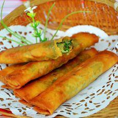 韭黃素春卷 韭黃素春卷