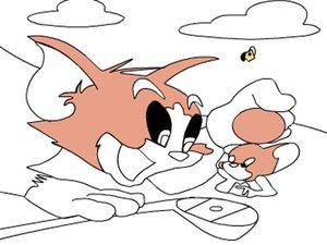 湯姆傑利上色 湯姆傑利上色