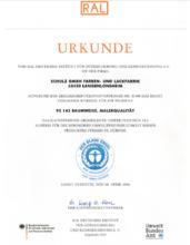 全球最高環保標誌藍天使證明