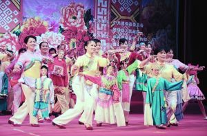 德保第二屆南路壯劇匯演拉開序幕