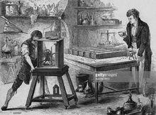 戴維做化學實驗