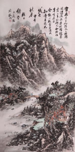 張占鐸老師92歲國畫作品