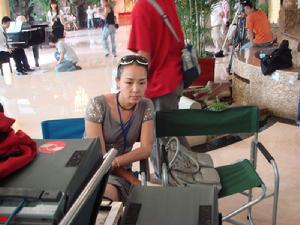 楊燁 現場工作照