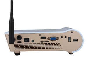 zeco cx6投影儀背部細節