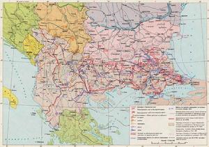 巴爾幹戰爭地圖