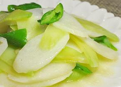 炒山藥萵筍 炒山藥萵筍