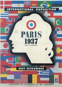 （圖）1937年世博會宣傳畫 