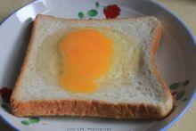 芝士雞蛋火腿麵包片