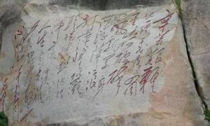 寶鏡灣摩崖石刻畫 寶鏡灣摩崖石刻畫