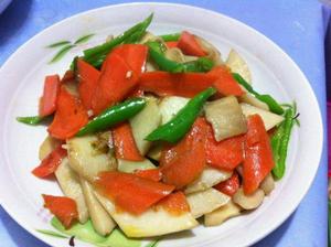 胡蘿蔔杏鮑菇 胡蘿蔔杏鮑菇