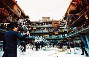 《功夫》中的豬籠寨