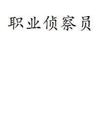 職業偵察員 職業偵察員
