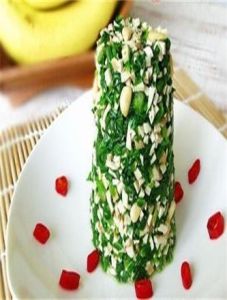 松仁香乾菠菜塔